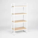 Estantería Línea Olivo Altura Alta con Dos Estantes Reforzados para Comedor Living y Oficina - Imagen 2
