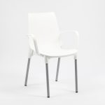 Silla Línea Lola con Apoyabrazos para Cocina Comedor Galería y Quincho - Imagen 14