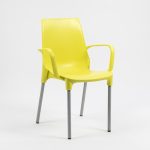 Silla Línea Lola con Apoyabrazos para Cocina Comedor Galería y Quincho - Imagen 13