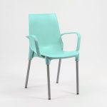 Silla Línea Lola con Apoyabrazos para Cocina Comedor Galería y Quincho - Imagen 12