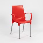 Silla Línea Lola con Apoyabrazos para Cocina Comedor Galería y Quincho - Imagen 11