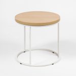 Mesa Ratona Reforzada Línea Ovo Tamaño Chica Altura Baja para Sala Living y Oficina - Imagen 3