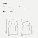 Silla Línea Jim para Cocina Comedor Galería y Quincho apilable - Imagen 8