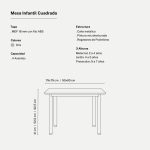Mesa Infantil Cuadrada - Sala Maternal (niños de 2 a 4 años) - Imagen 2