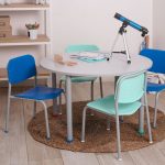 Mesa Infantil Redonda / Circular - Sala Pre-escolar (niños de 5 a 7 años) - Imagen 2