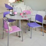 Combo Mesa Infantil Redonda + Silla Infantil Piccolo X4 (Sala Jardín para niños de 4 a 5 años) - Imagen 2