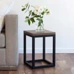 Mesa Ratona Reforzada Línea Cerezo Tamaño Chica para Sala Living y Oficina