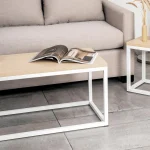 Mesa Ratona Reforzada Línea Cerezo Tamaño Grande para Sala Living y Oficina - Imagen 5