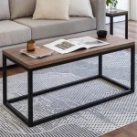 Mesa Ratona Reforzada Línea Cerezo Tamaño Grande para Sala Living y Oficina
