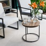 Mesa Ratona Reforzada Línea Ovo Tamaño Chica Altura Alta para Sala Living y Oficina - Imagen 6