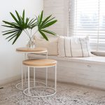 Mesa Ratona Reforzada Línea Ovo Tamaño Chica Altura Alta para Sala Living y Oficina - Imagen 7