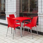 Silla Línea Lola con Apoyabrazos para Cocina Comedor Galería y Quincho - Imagen 3