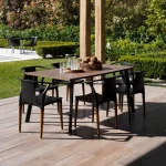 Silla Línea Palta Wood para Cocina Comedor Galería y Quincho apilable - Imagen 3