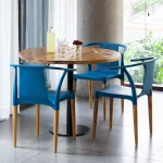 Silla Línea Palta Wood para Cocina Comedor Galería y Quincho apilable - Imagen 5