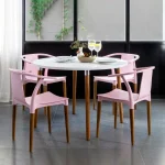 Silla Línea Palta Wood para Cocina Comedor Galería y Quincho apilable - Imagen 6