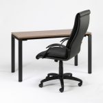Combo Escritorio Laurel Nogal Terracota + Sillon Malbec Alto Negro