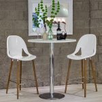 Banqueta Taburete Línea Nina Wood para Cocina Desayunador o Barra - Imagen 5