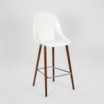 Banqueta Taburete Línea Nina Wood para Cocina Desayunador o Barra - Imagen 3