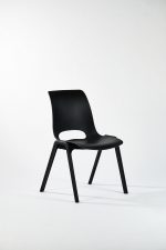 Silla Línea Melix Base Color Negro - Imagen 2