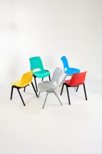 Silla Línea Melix Base Color Gris - Imagen 3